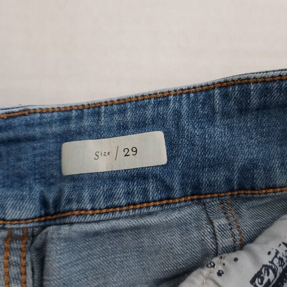 Anthropologie Pilco Hi Rise Pintucked Denim Shorts Size 29 - Picture 9 of 12